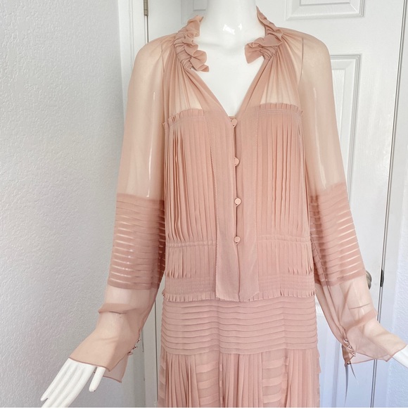 Vera Wang silk maxi dress - Picture 3 of 16